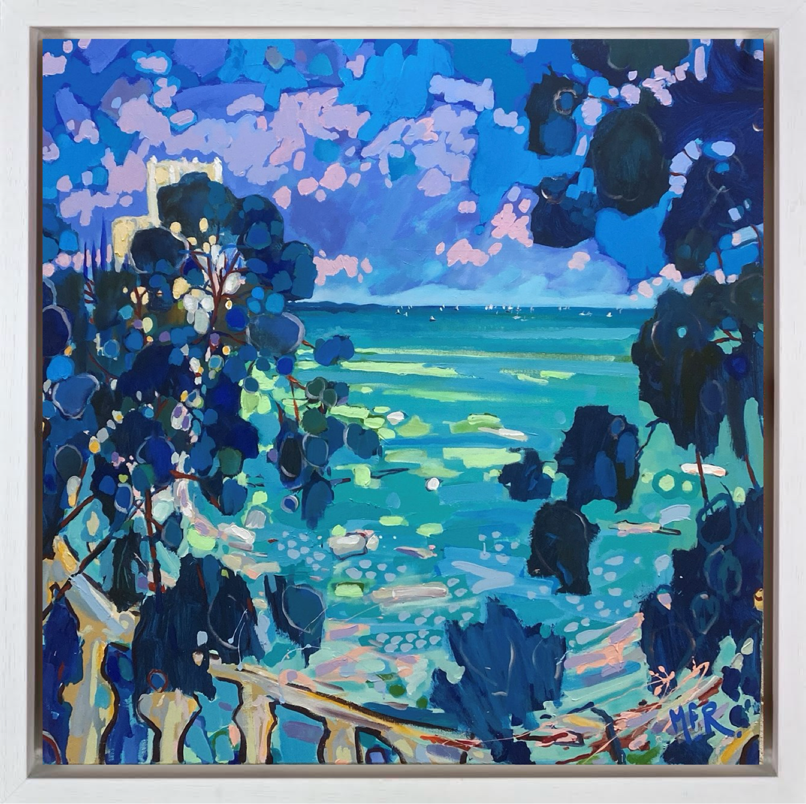 The Road To Portofino | Michael F. Rumsby – Clarendon Fine Art