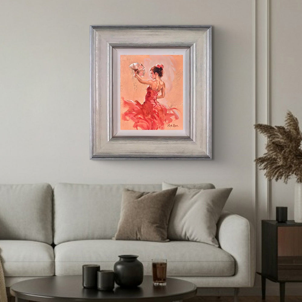 Red Flamenco Head Held High
