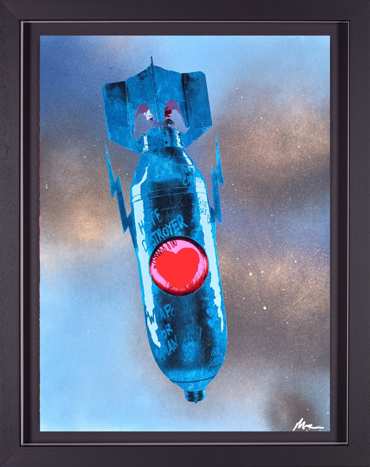 Love Bomb (Blue) III | Maxim – Clarendon Fine Art