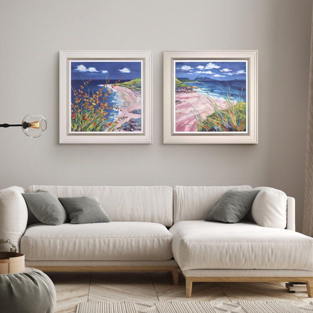 Summer Flowers By The Beach