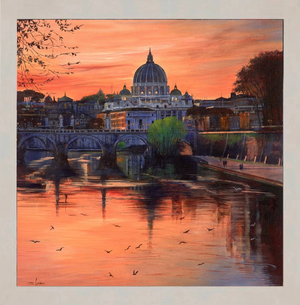 Sunset In Rome | Ziv Cooper – Clarendon Fine Art