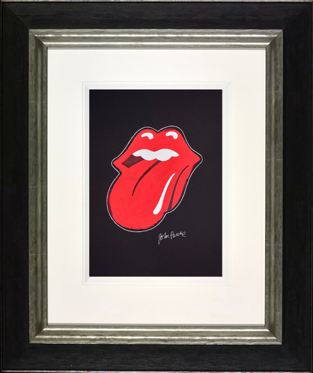 Rolling Stones Logo John Pasche Clarendon Fine Art 9507