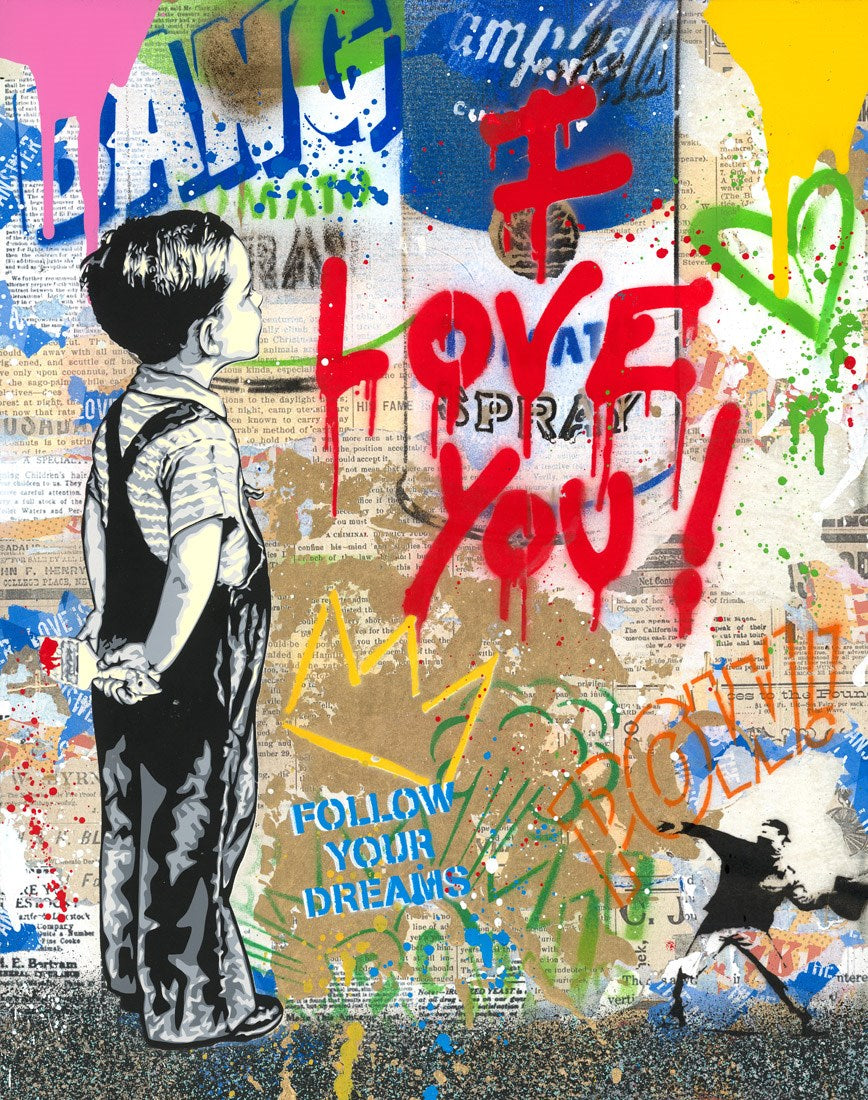 With All My Love | Mr. Brainwash – Clarendon Fine Art