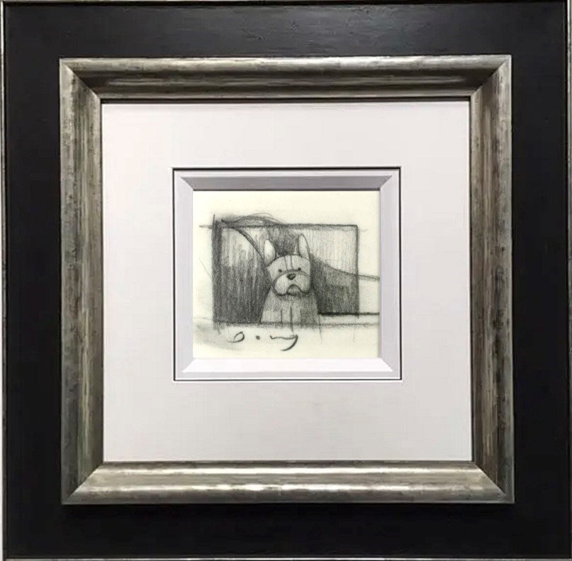 Le Boudoir III (study) (Framed)