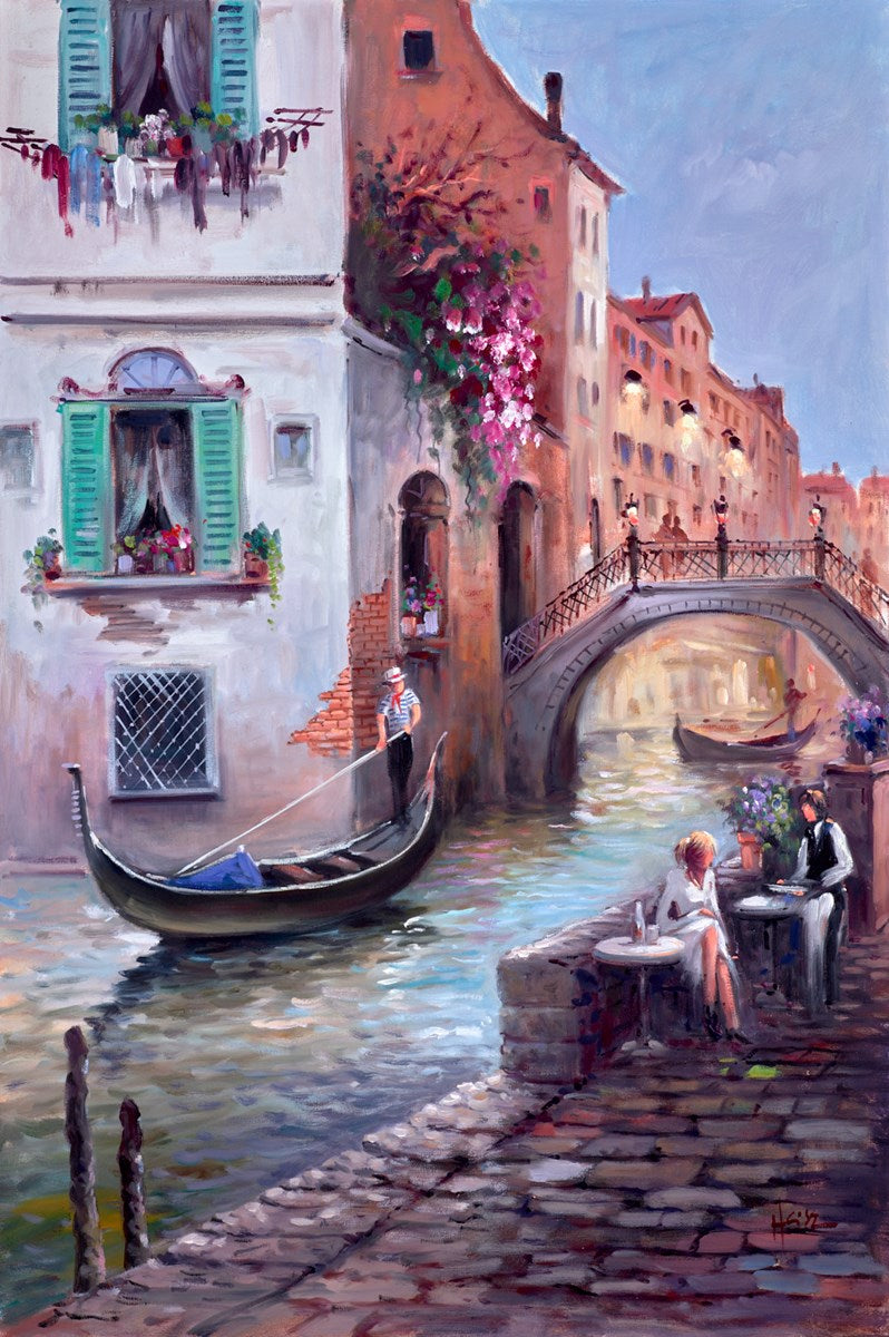 Relaxing In Venice | Henderson Cisz – Clarendon Fine Art