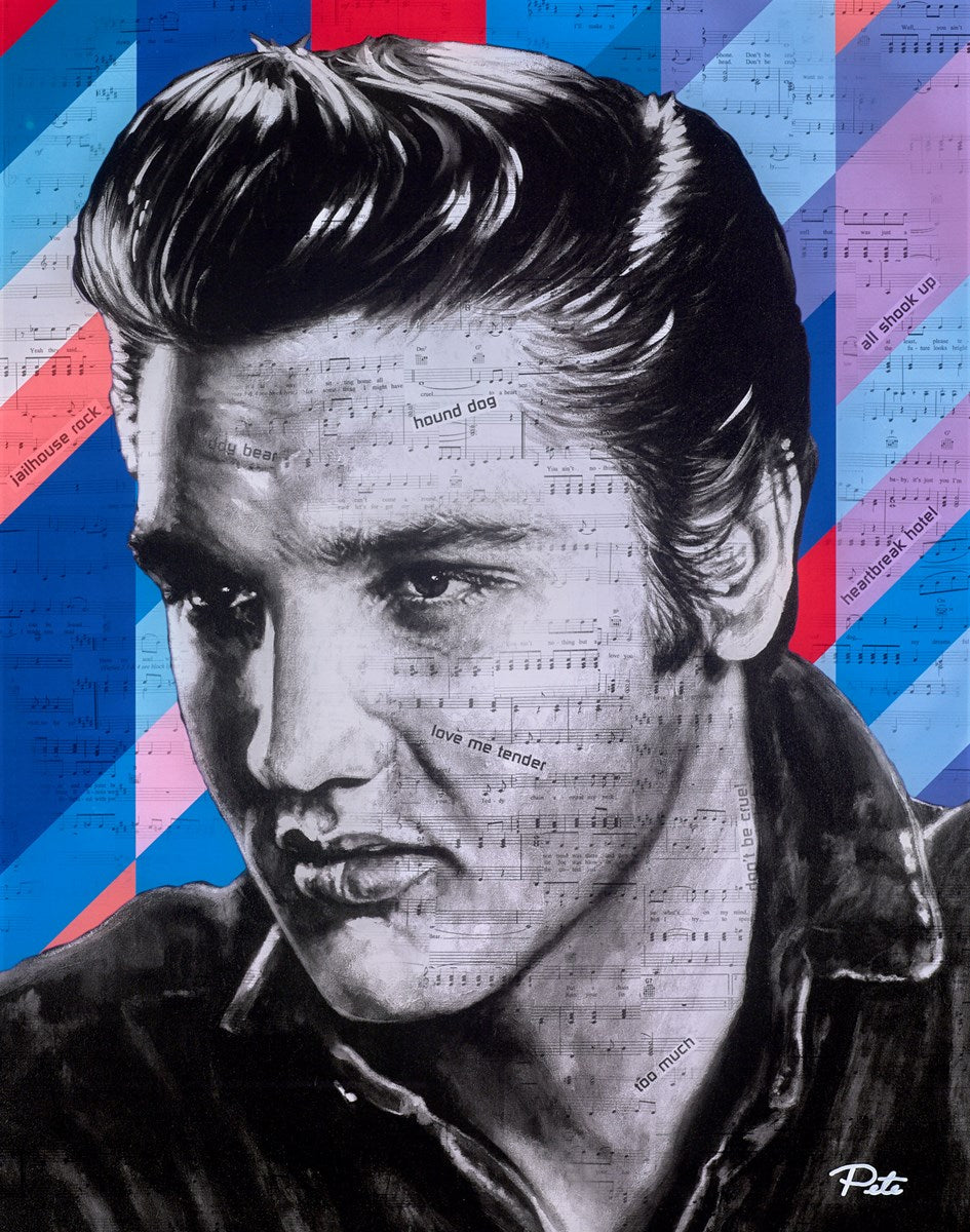 Elvis Presley III | Pete Humphreys – Clarendon Fine Art