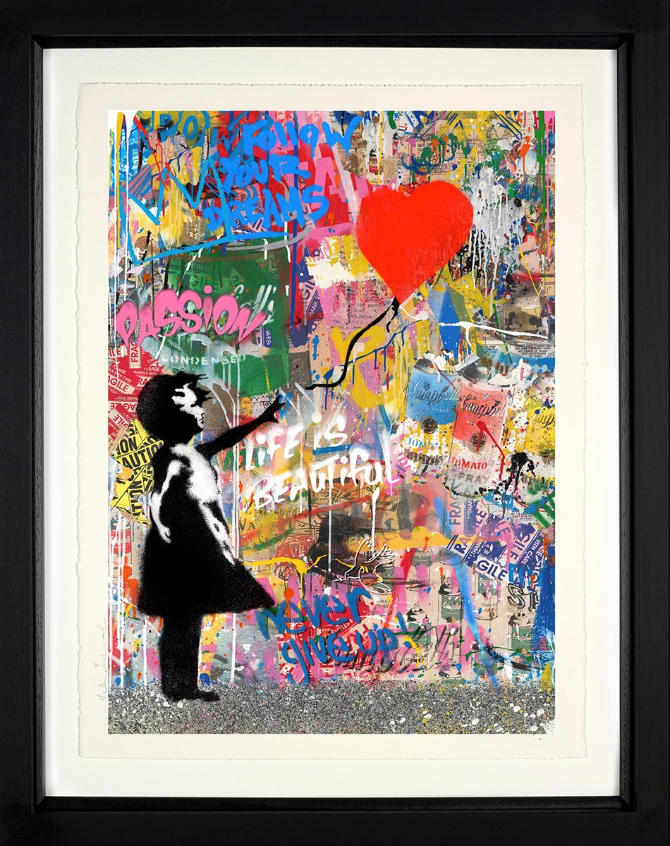 Reach For Love | Mr. Brainwash – Clarendon Fine Art