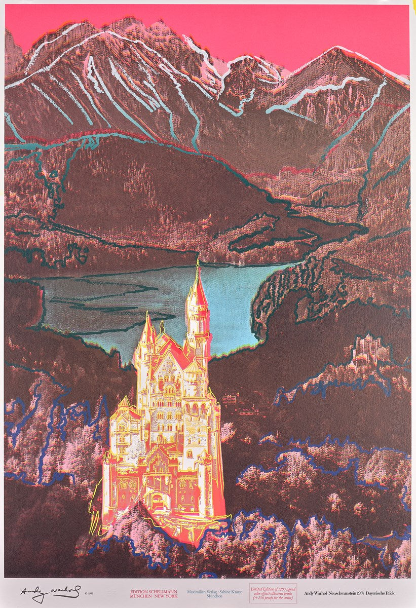 NIFTY／Andy Warhol Neuschwanstein | Andy Warhol – Clarendon Fine Art
