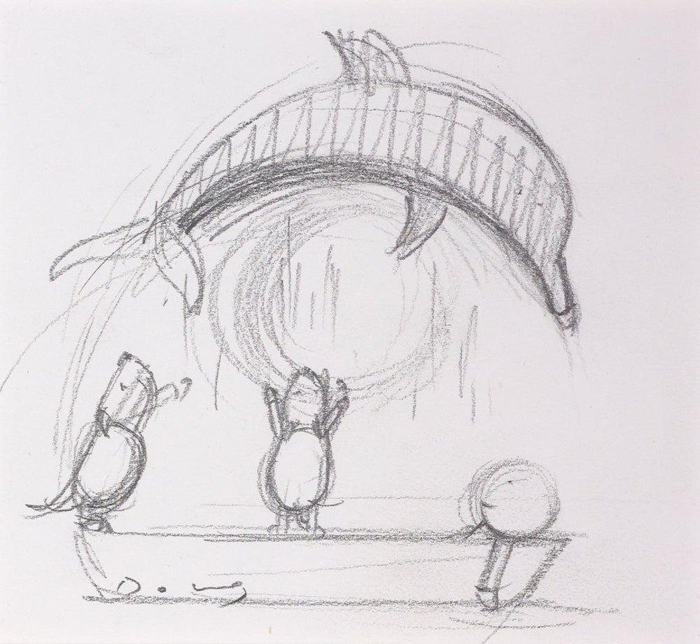 Best Day of My Life, Reaching Dog (Sketch)