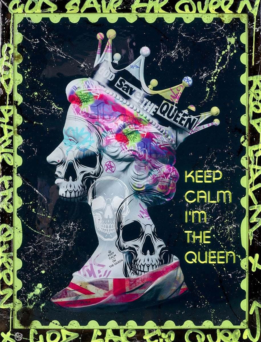 Keep Calm I'm The Queen V | Dan Pearce – Clarendon Fine Art