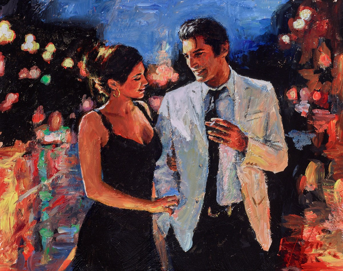 Romance In The City IV | Fabian Perez - Clarendon Fine Art