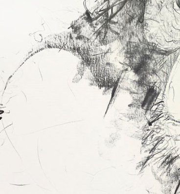 Chimp Study V (Detail2)