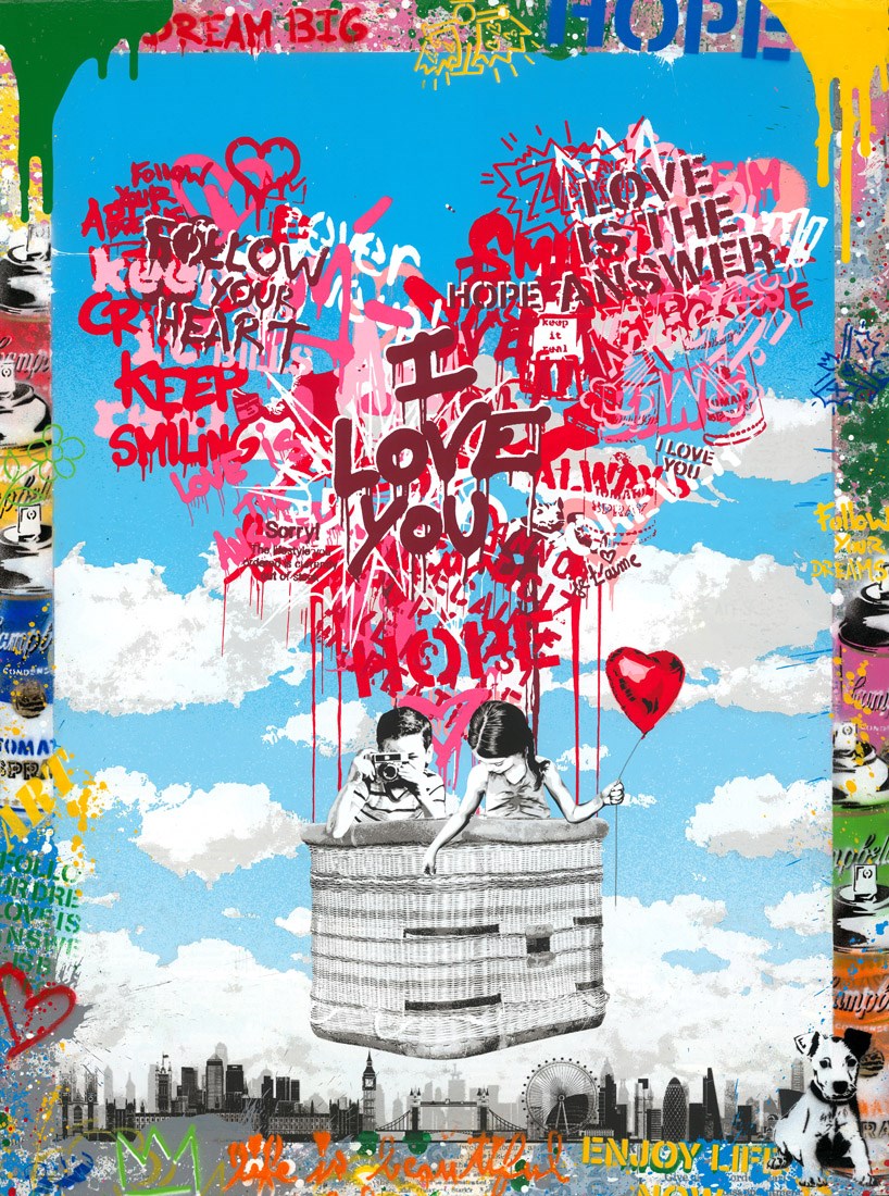 Love Lifts Us Up | Mr. Brainwash – Clarendon Fine Art