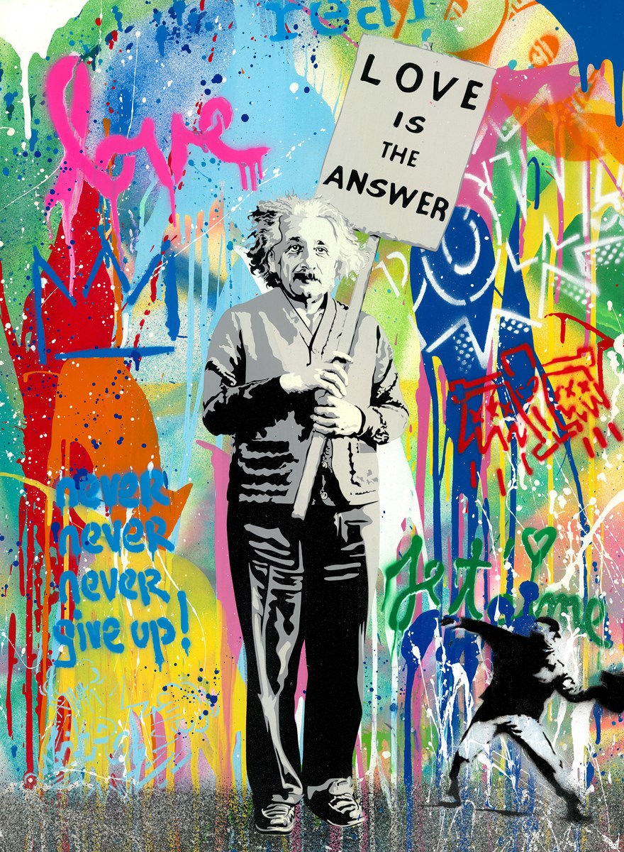 Einstein | Mr. Brainwash – Clarendon Fine Art
