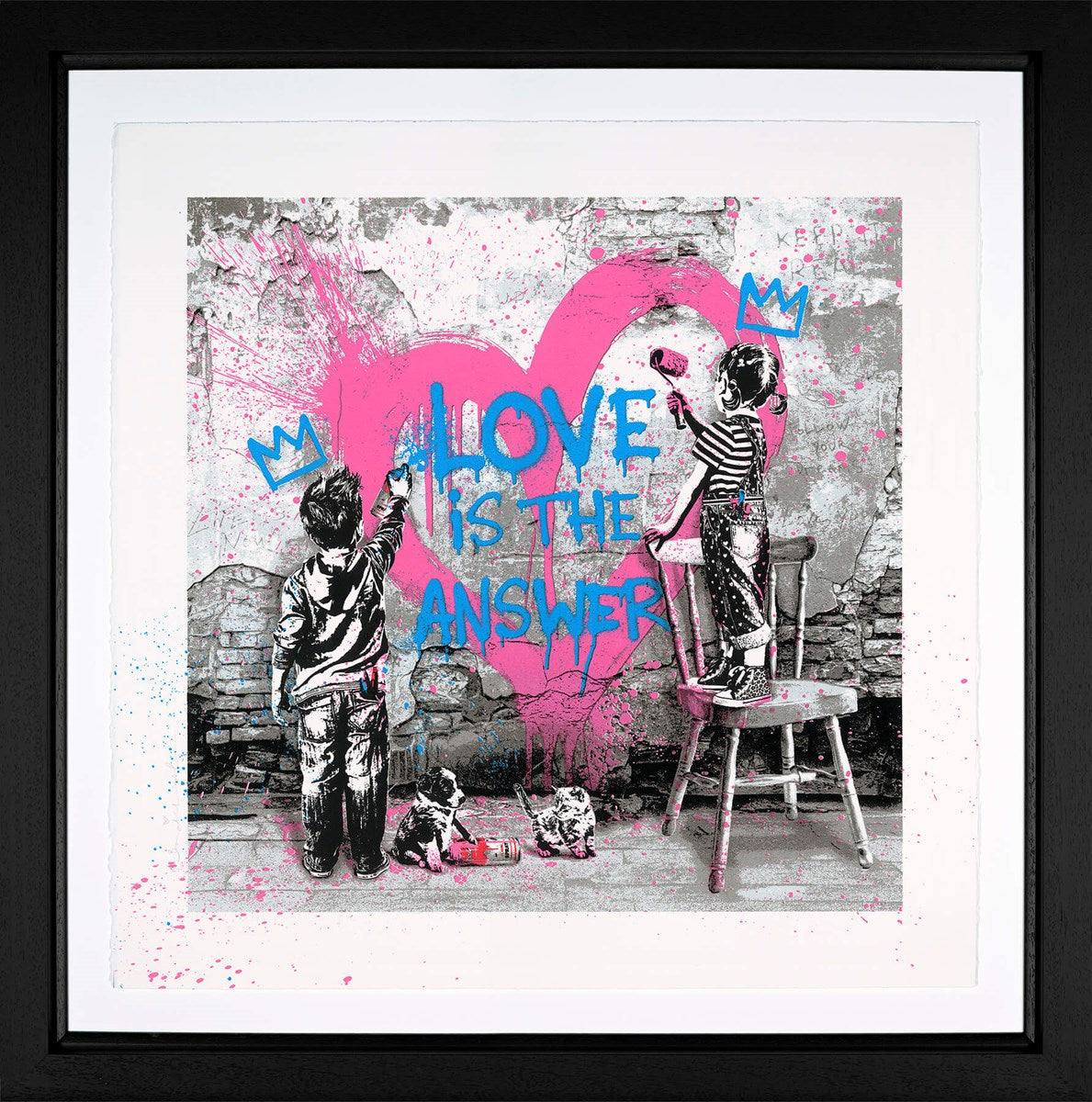 CrisさんMarwa and  Dreams Made With Love | Mr. Brainwash – Clarendon Fine Art