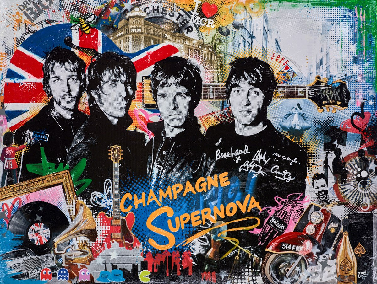 Champagne Supernova Yuvi Clarendon Fine Art - Main Image