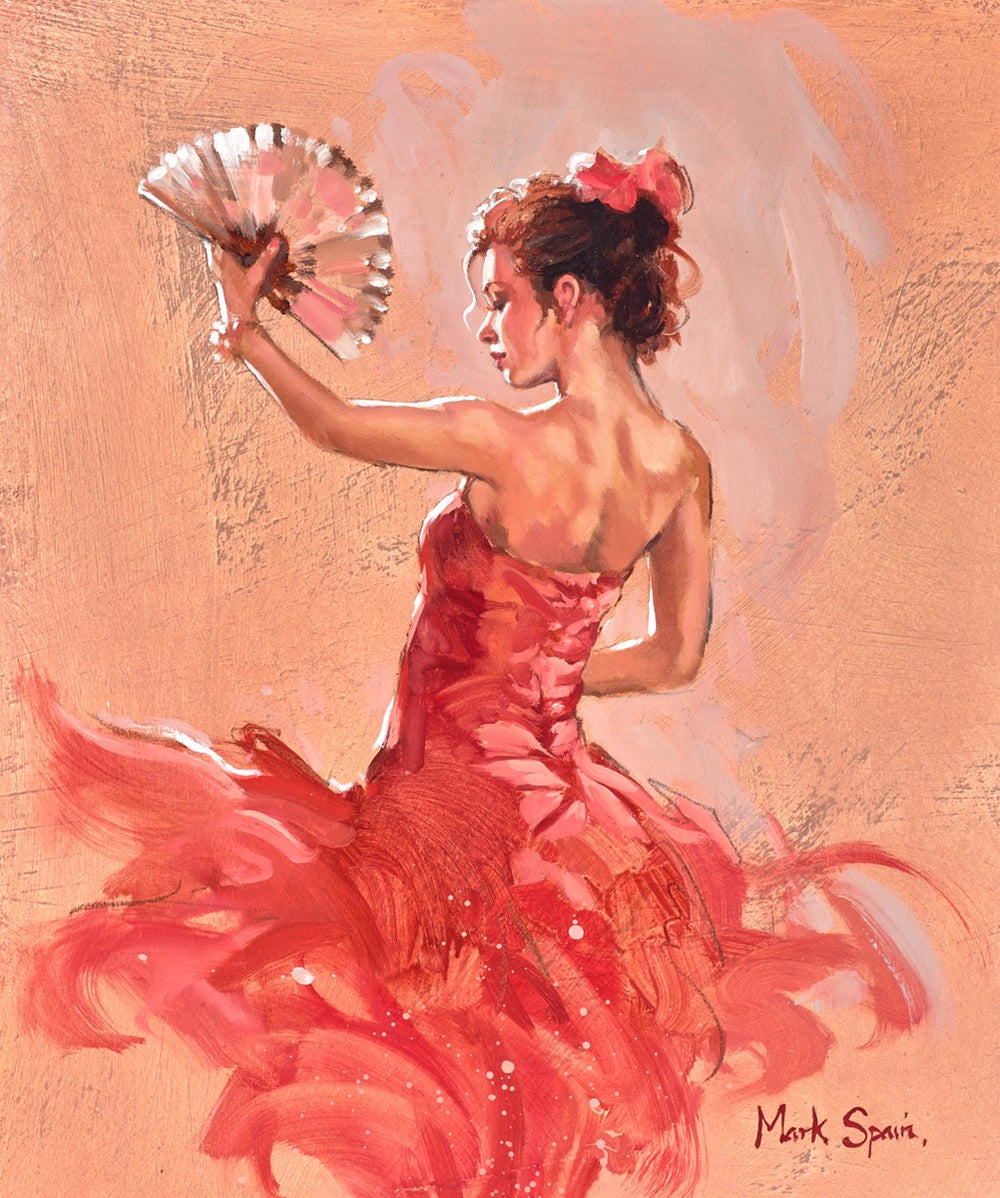 Red Flamenco Head Held High