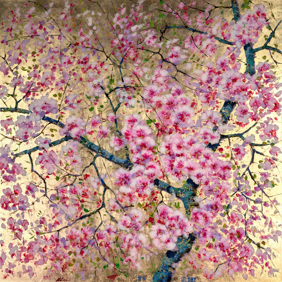 Hanami Gold XLV | Antonio Sannino – Clarendon Fine Art