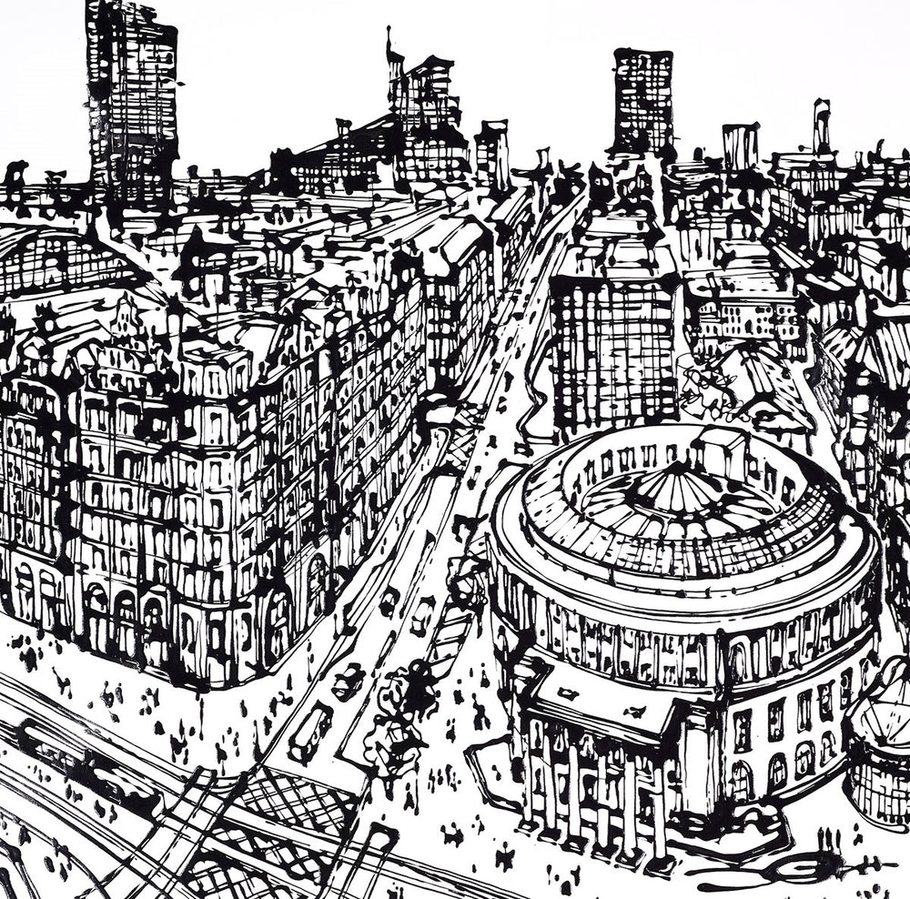 Beyond St Peter's Square, Manchester