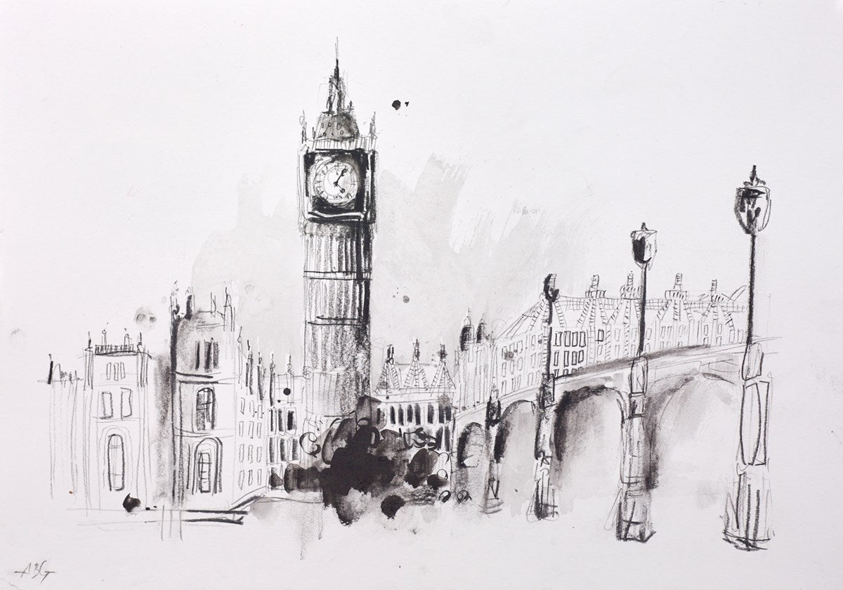 Big Ben (Sketch) | Anna Gammans – Clarendon Fine Art