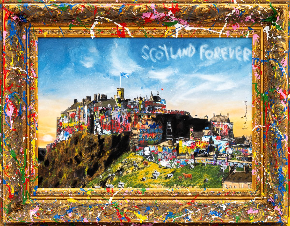 Scotland Forever | Mr. Brainwash - Clarendon Fine Art