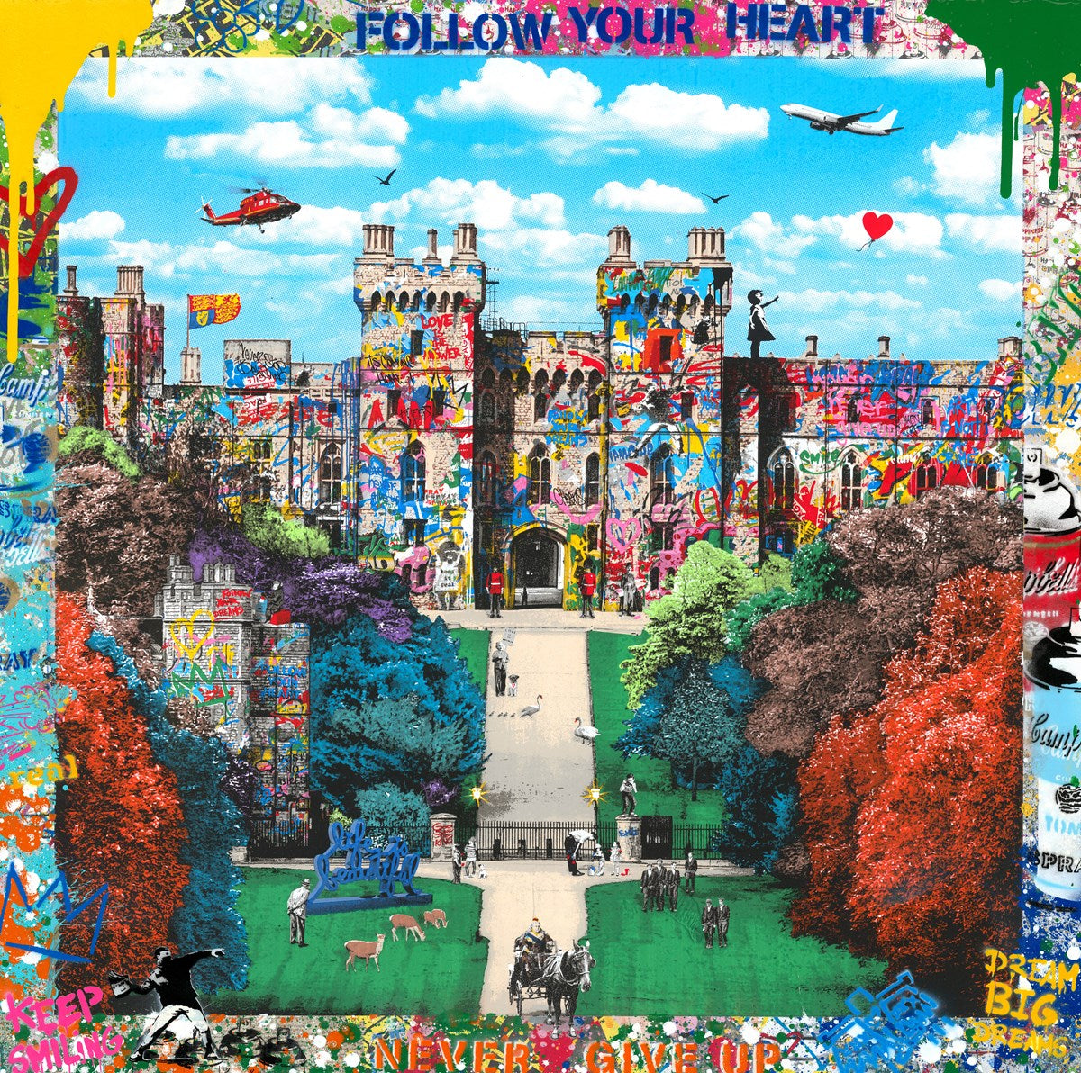 Windsor Is Beautiful | Mr. Brainwash – Clarendon Fine Art