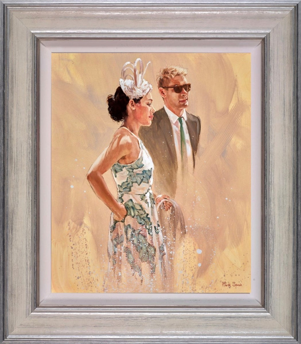 Standing Couple At Ascot (Framed)