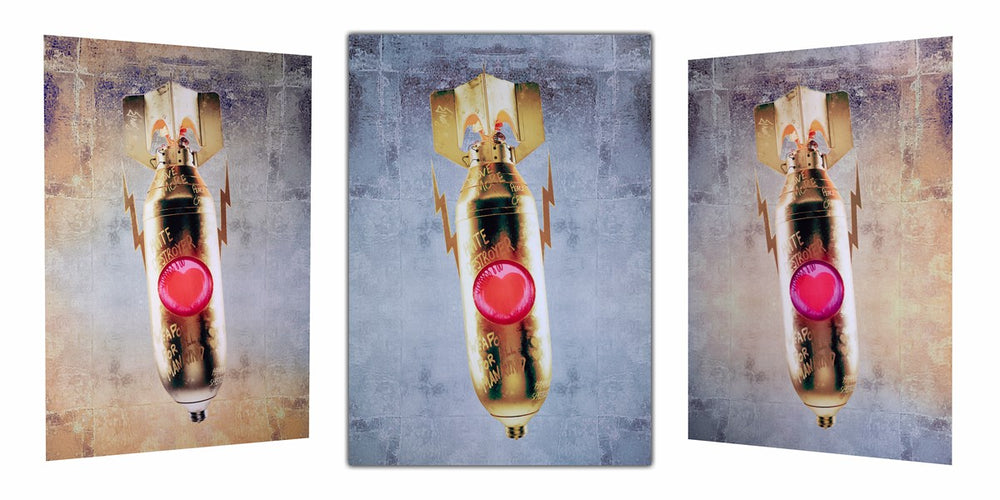 XL Love Bomb Gold / Silver