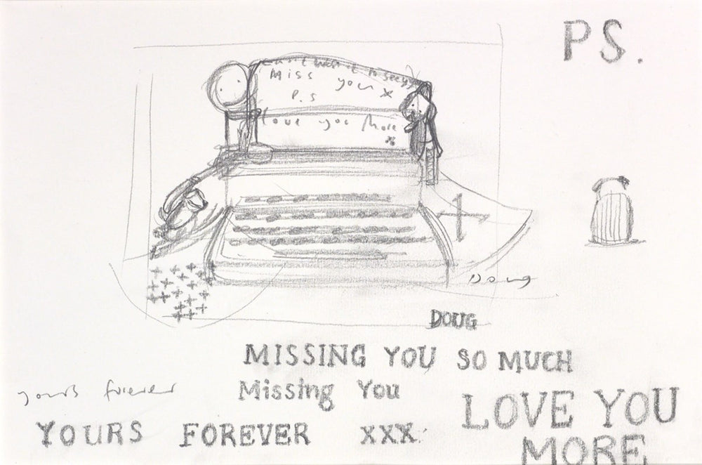 Love You Too, Typewriter II (Sketch)