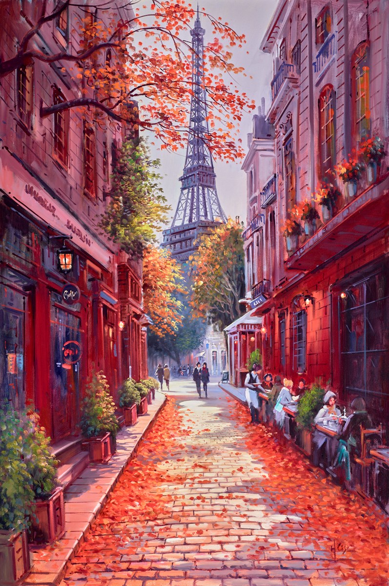 Relaxing In Paris II | Henderson Cisz – Clarendon Fine Art