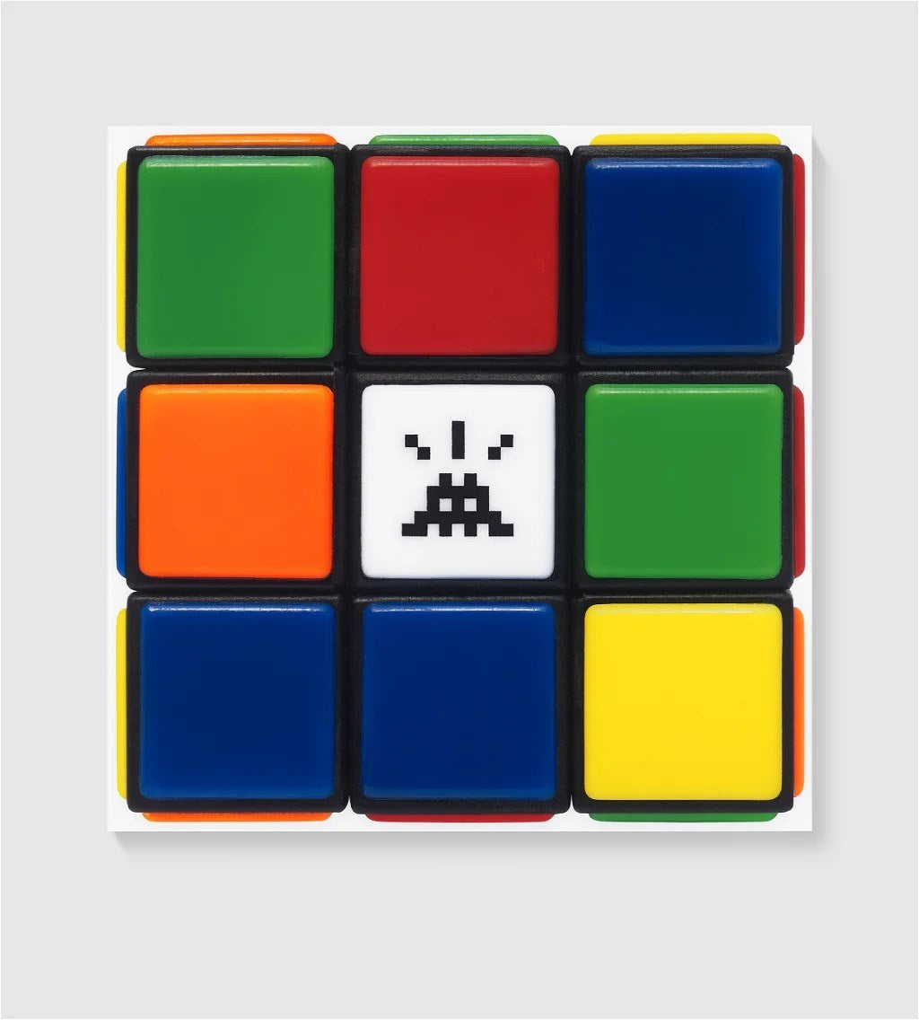 NVDR1-1: Invaded Cube | Invader – Clarendon Fine Art