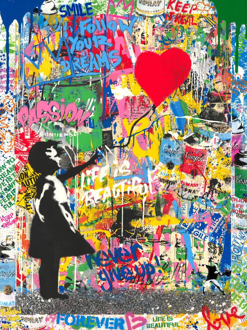 Reach For Love | Mr. Brainwash – Clarendon Fine Art