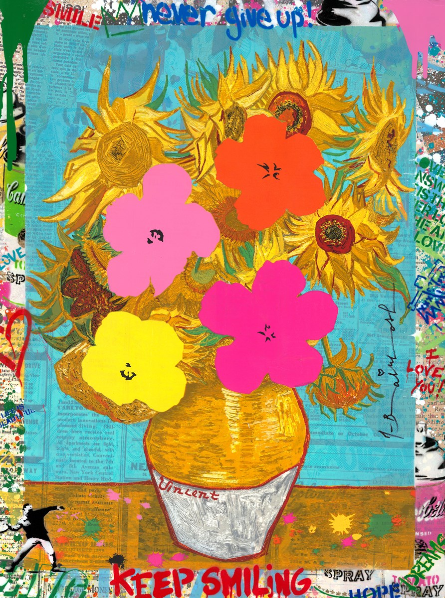 Pop Flowers | Mr. Brainwash – Clarendon Fine Art