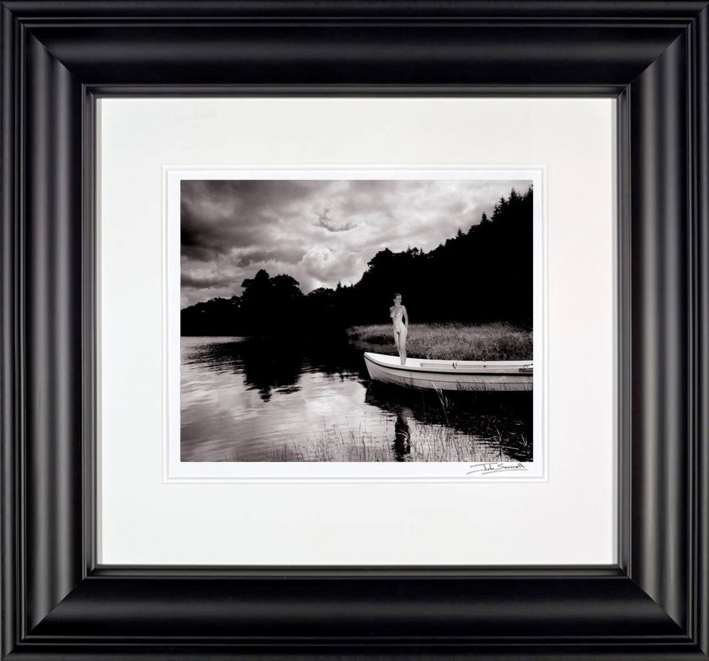 Nude in a Boat, 1984 (Framed)