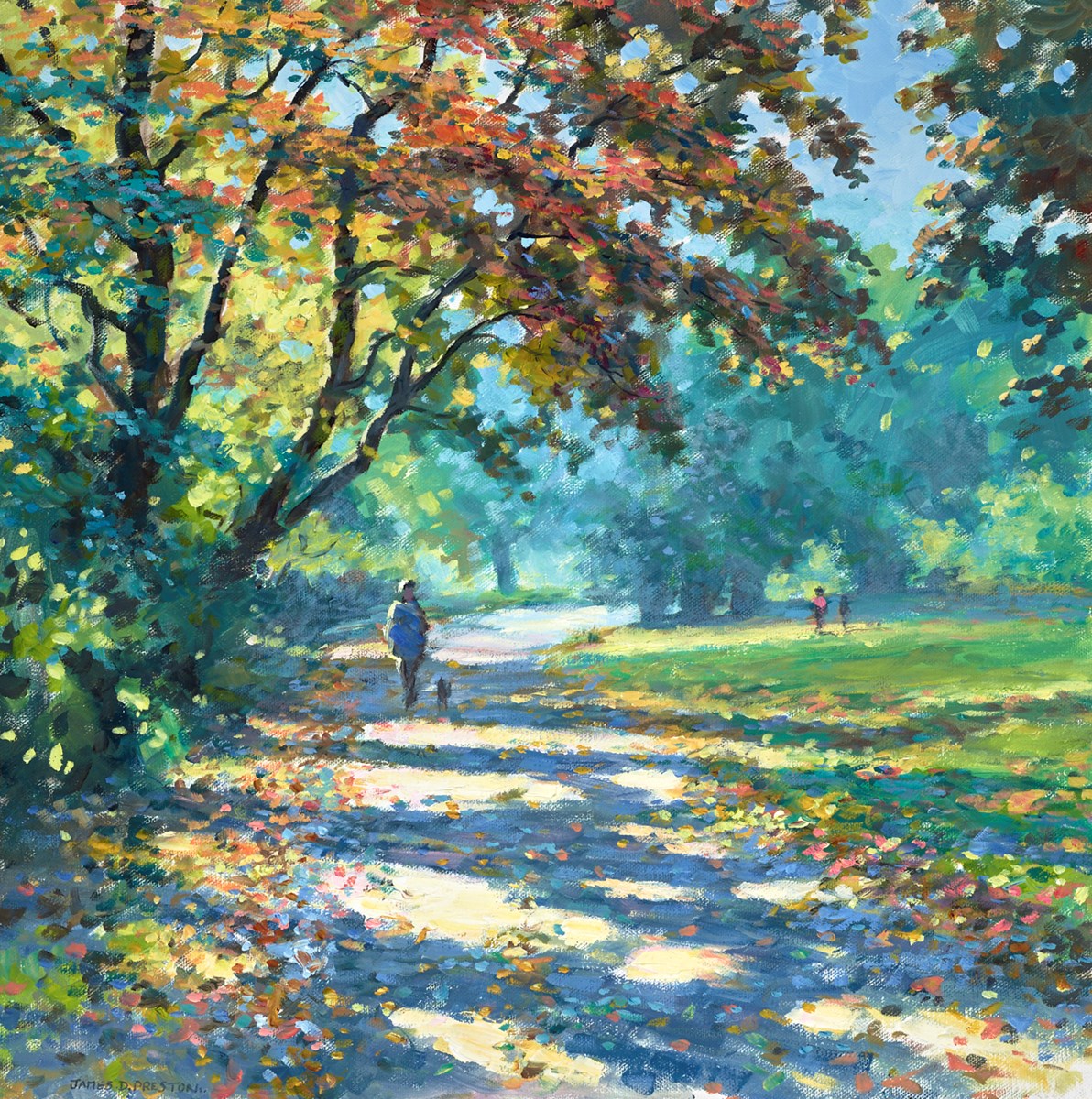 Darley Park Autumn James Preston Clarendon Fine Art