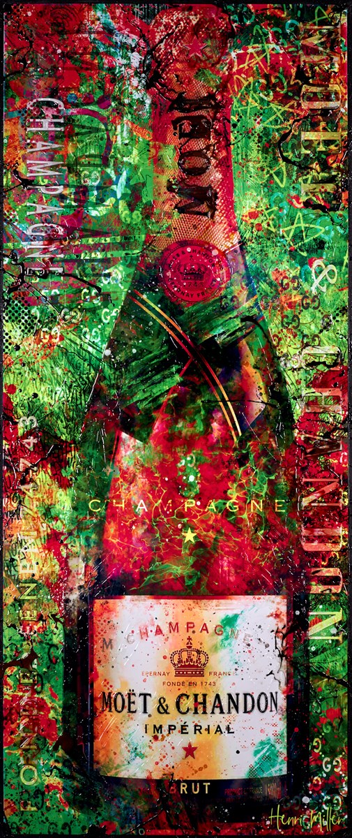 Moet And Chandon Bottle | Henri Miller – Clarendon Fine Art