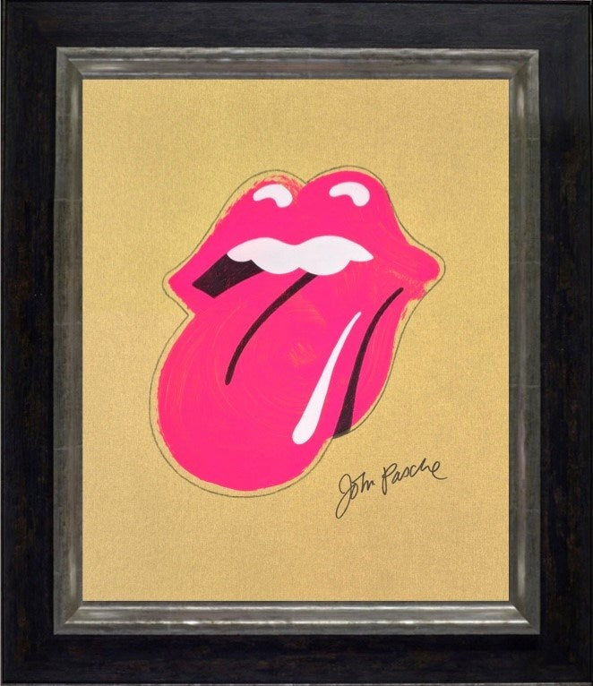 Rolling Stones Logo (Framed)