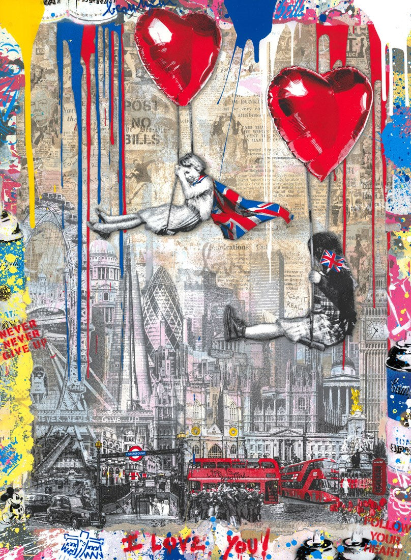 Love Is In The Air, London | Mr. Brainwash - Clarendon Fine Art