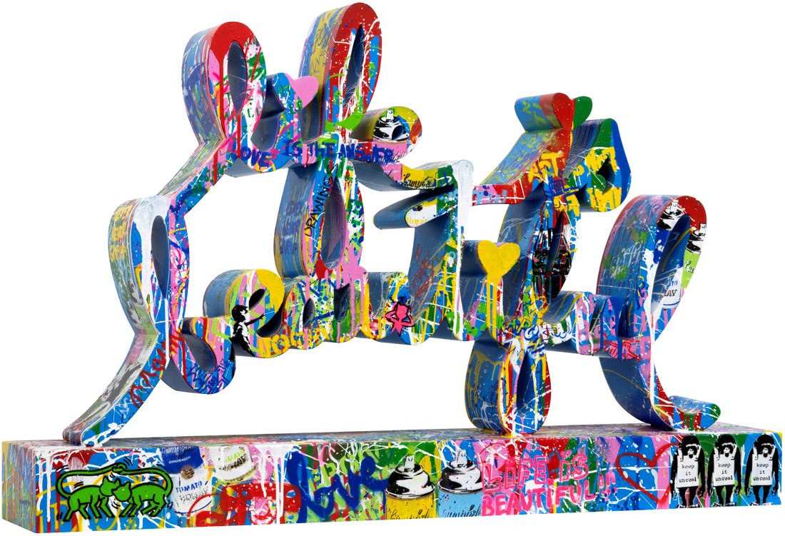 Life Is Beautiful | Mr. Brainwash – Clarendon Fine Art