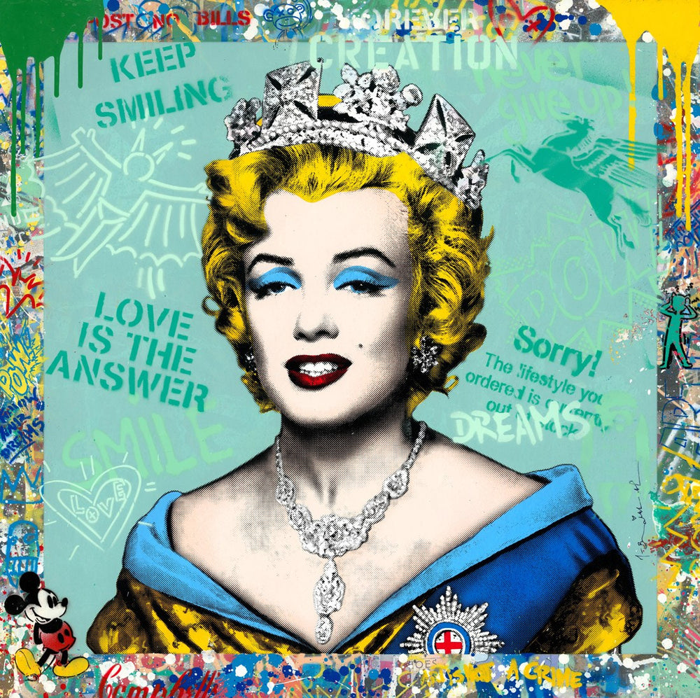 Queen Marilyn - Blue