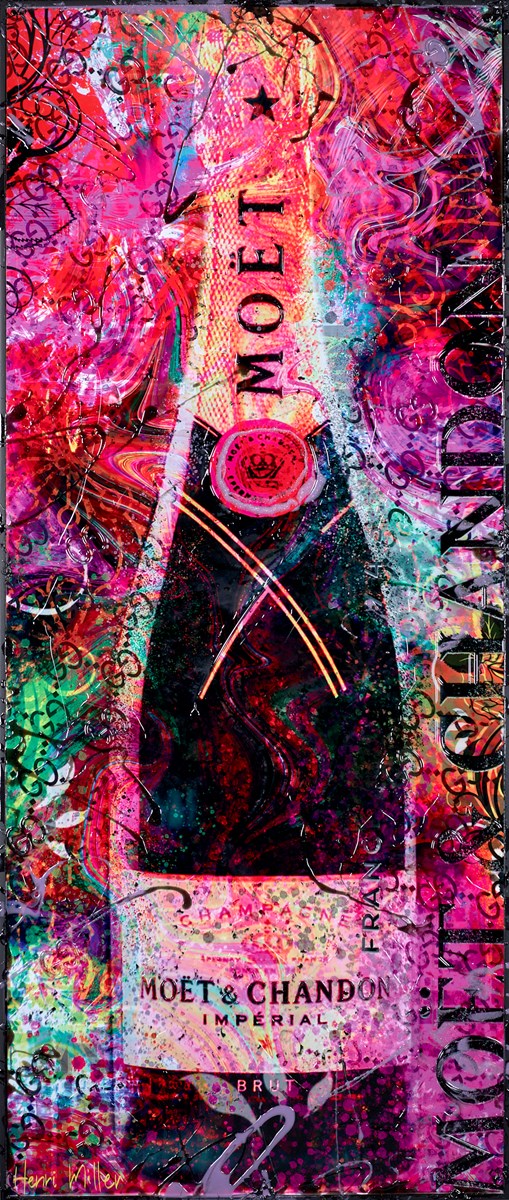 Black Moet And Chandon | Henri Miller – Clarendon Fine Art