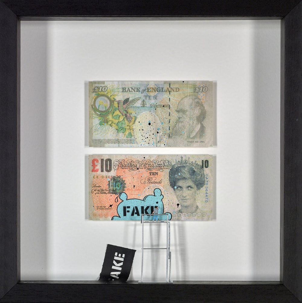 Di-Faked Tenner (light blue/black)