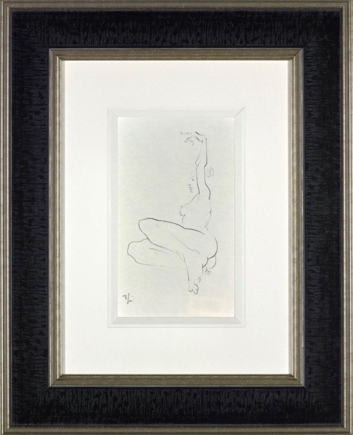 Julia Reaching Up (Framed)