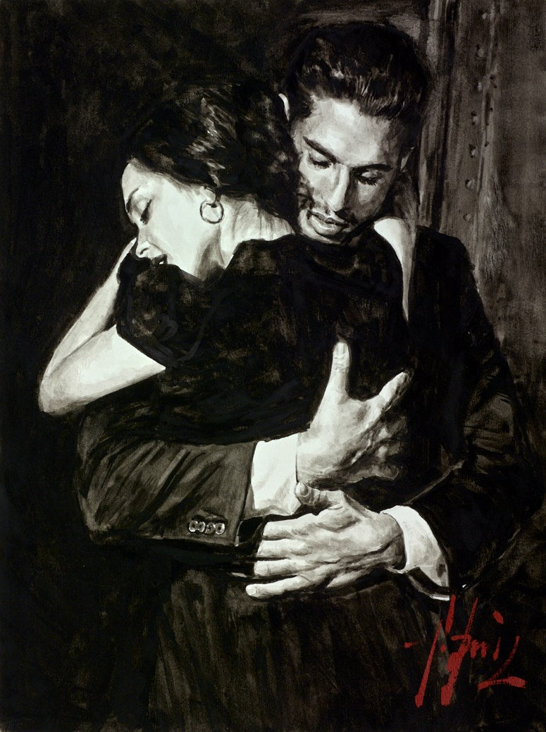The Embrace II | Fabian Perez - Clarendon Fine Art