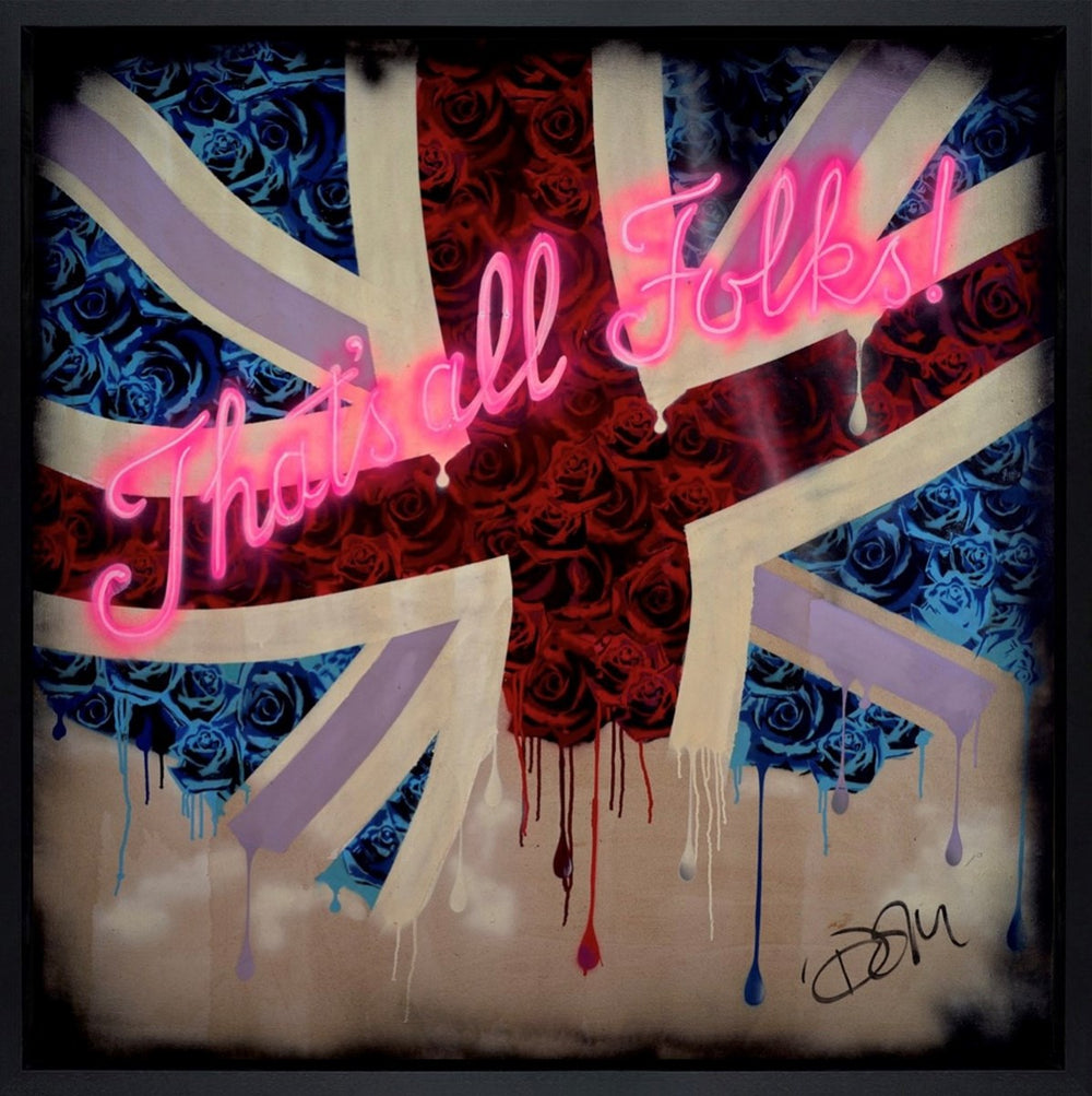 That's All Folks! (Framed)