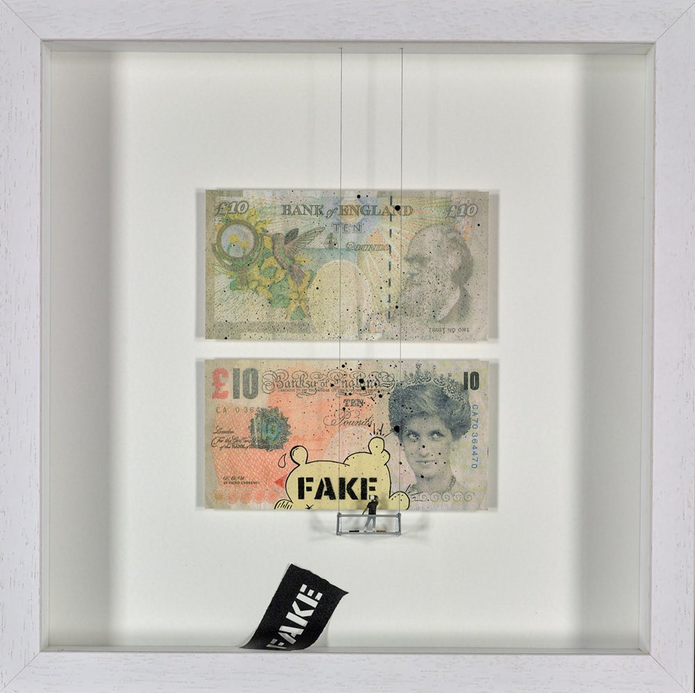 Di-Faked Tenner (yellow/black)