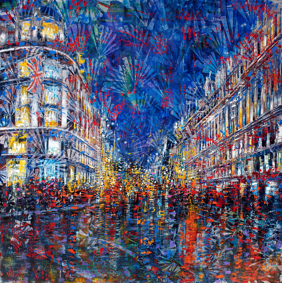 Shining Oxford Street | Antonio Sannino – Clarendon Fine Art