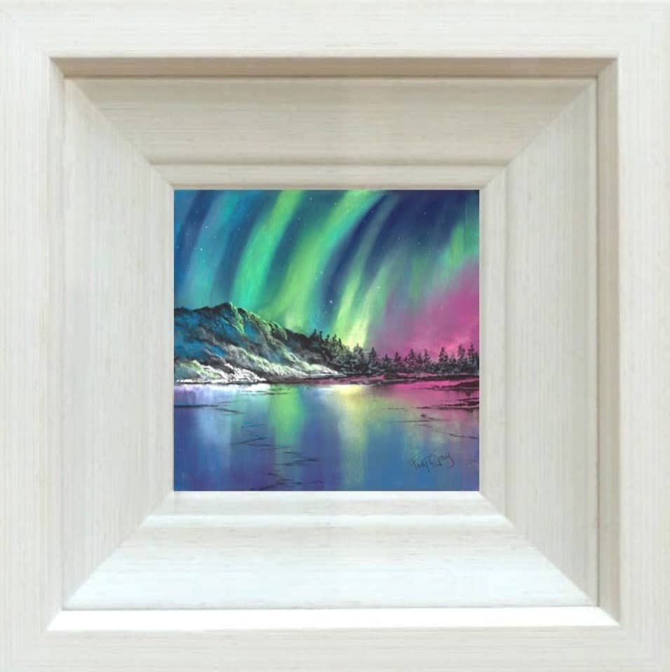 Dancing Lights II (Framed)