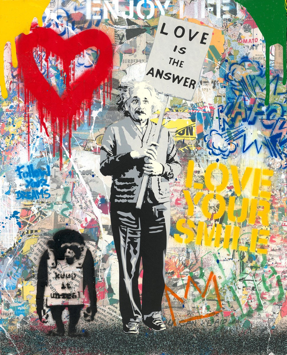 Einstein | Mr. Brainwash - Clarendon Fine Art