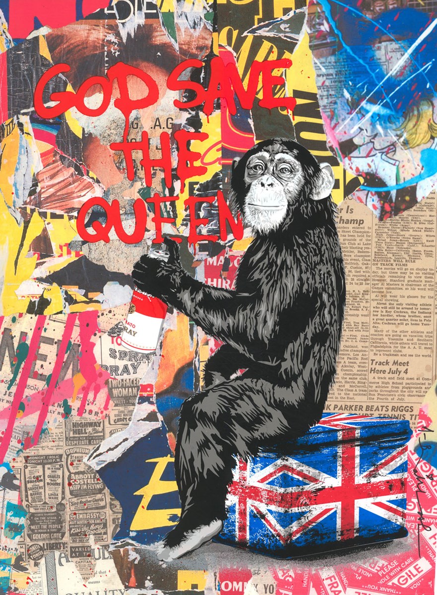 God Save The Queen | Mr. Brainwash – Clarendon Fine Art